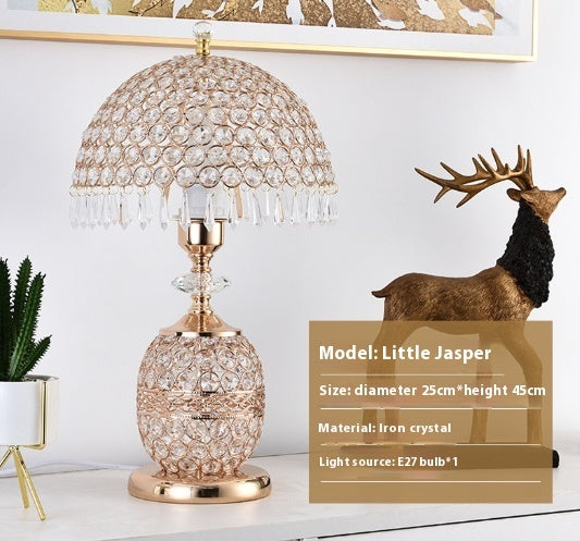 Luxurious Crystal Lights Romantic Bedroom Lighting