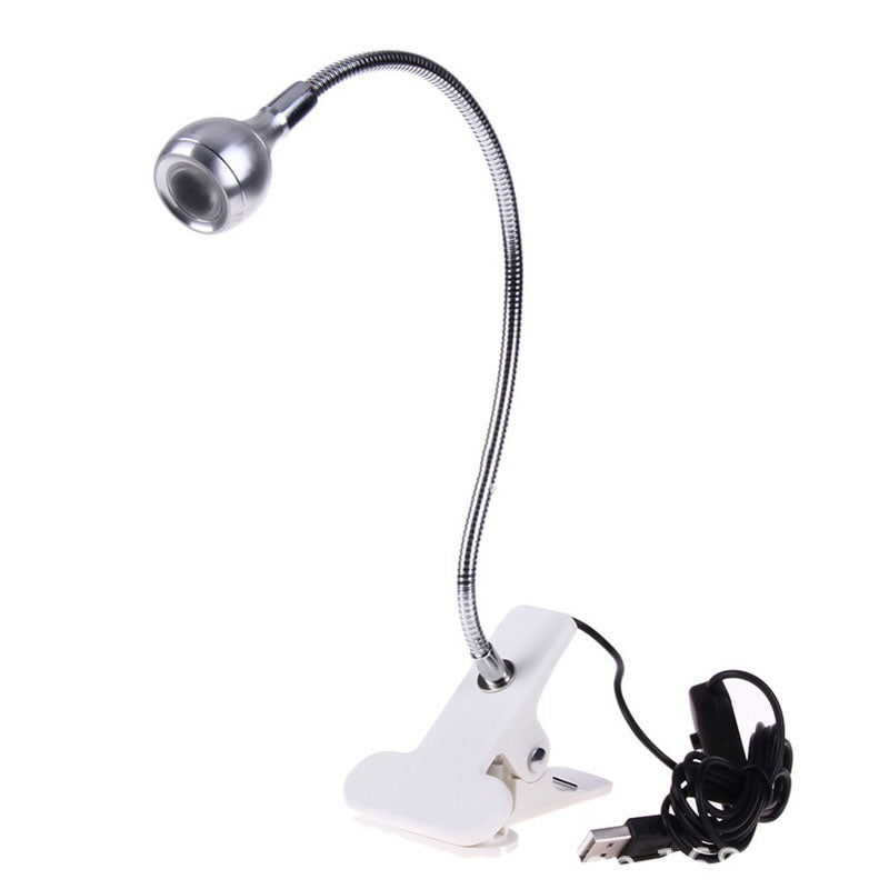 USB Clip Computer Keyboard LED Night Light