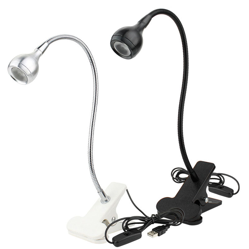 USB Clip Computer Keyboard LED Night Light