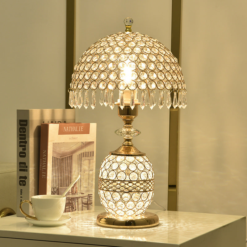 Luxurious Crystal Lights Romantic Bedroom Lighting
